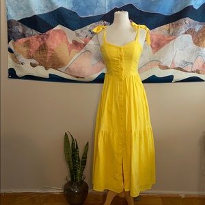 NWT Urban Outfitters Yellow Sundress Small